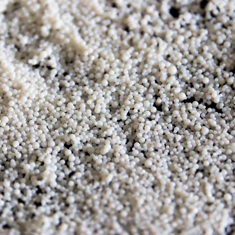 Inert Polymer Resin For Upflow Regeneration